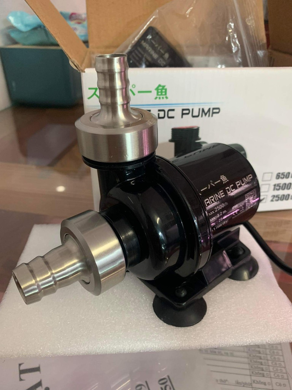 Đầu in/out bơm marine, nắp vặn bơm marine, bơm chaning, cút inox bơm marine