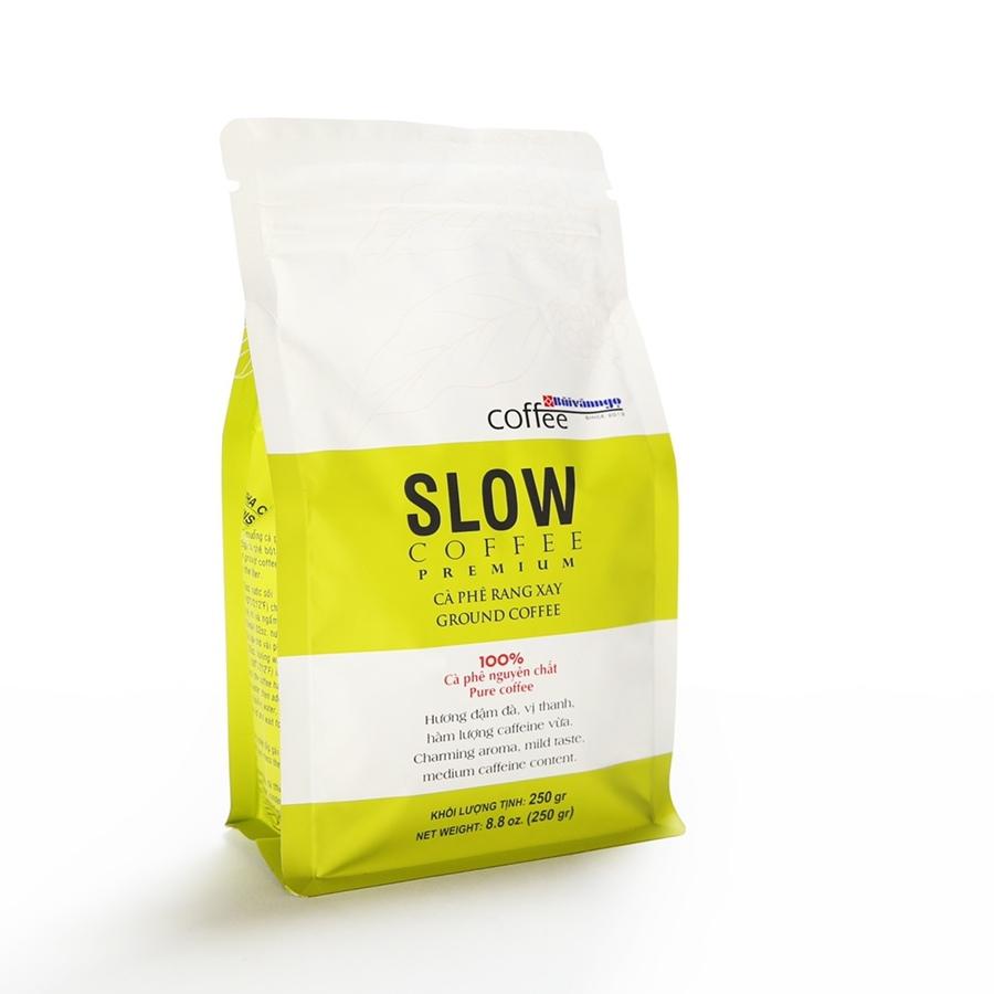 Cà phê rang xay slow 250gram bùi văn ngọ coffee