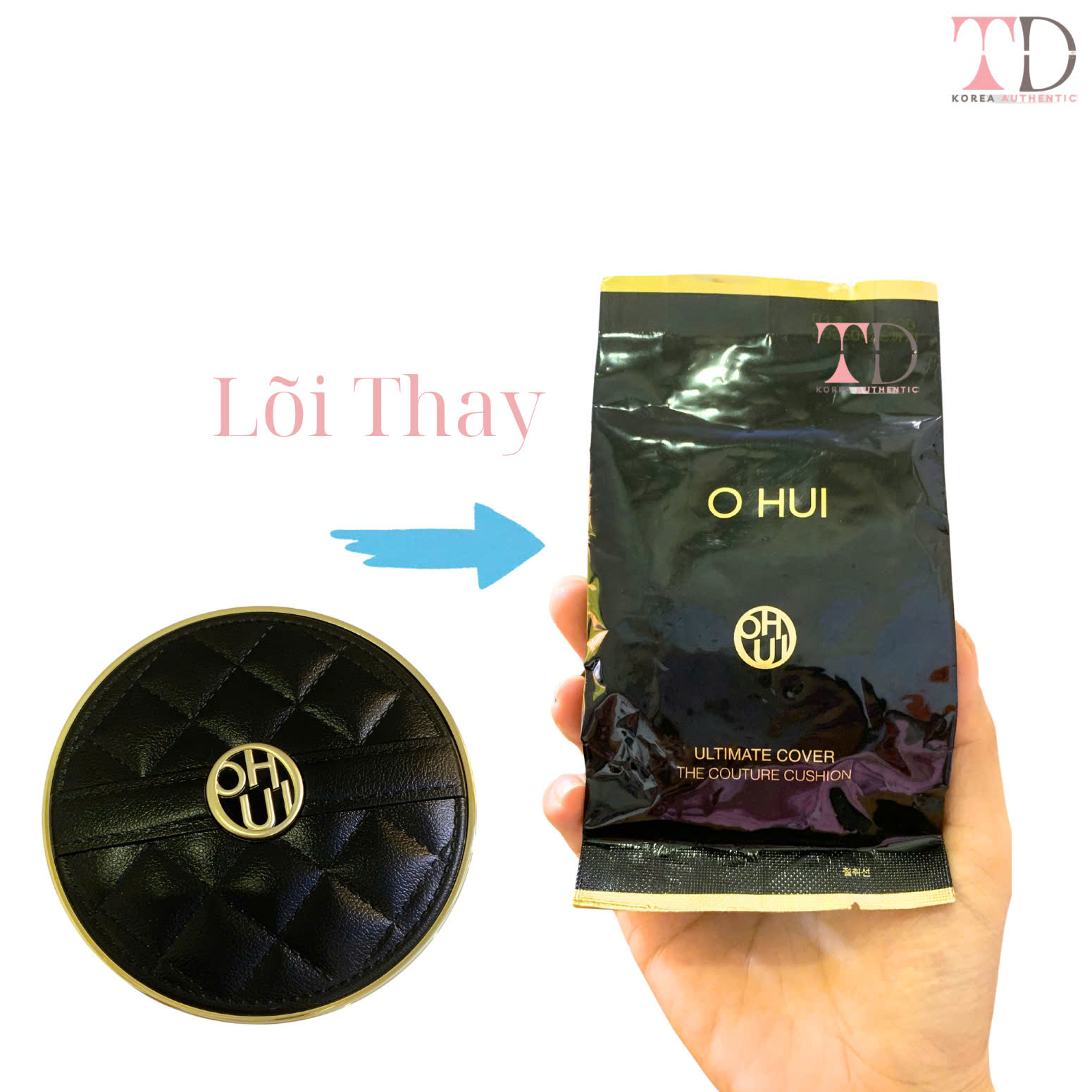 Lõi Thay Refill Phấn nước Ohui ultimate cover the couture cushion set nội địa chuẩn authentic không tem