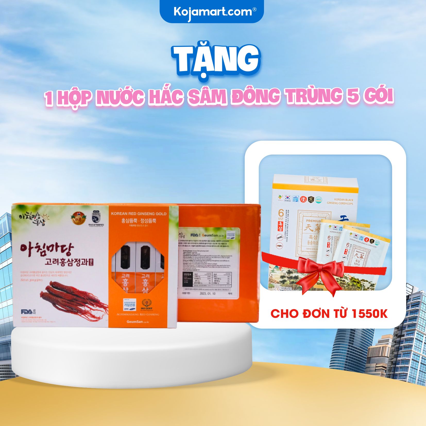 Hồng sâm củ tẩm mật ong hàn quốc geumsan 300g 8 củ