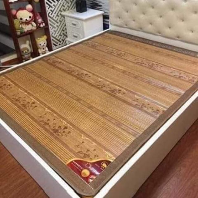 Chiêu trúc gấu da cao cấp Tây bắc,chiếu tăm trúc cao cấp nằm mát về mùa hè rộng 1m6 x dài 2m