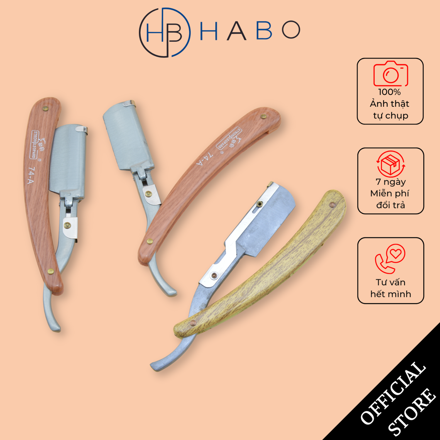 Dao cạo râu lưỡi lam, dao cạo lông mặt, bàn cạo râu, dao cạo mặt, dao cạo dâu cầm đầm tay