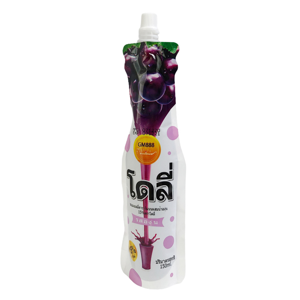 Nước thạch trái cây vị nho dolie gm888 thái lan 150ml