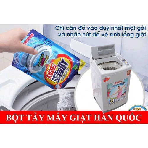 Bột tẩy lồng máy giặt Hàn Quốc
