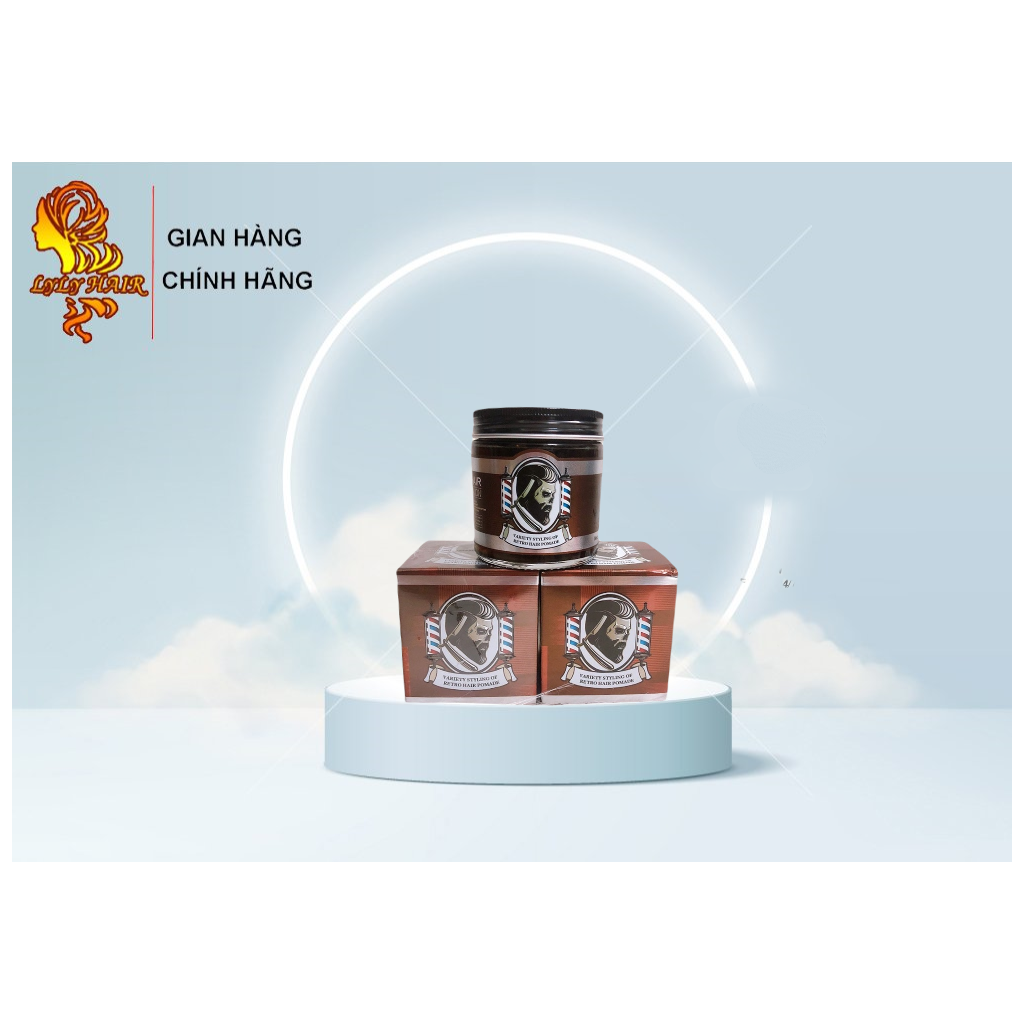 Sáp Tạo Kiểu Tóc Tóc Nam Hair Salon Styling Of Retro Pomade