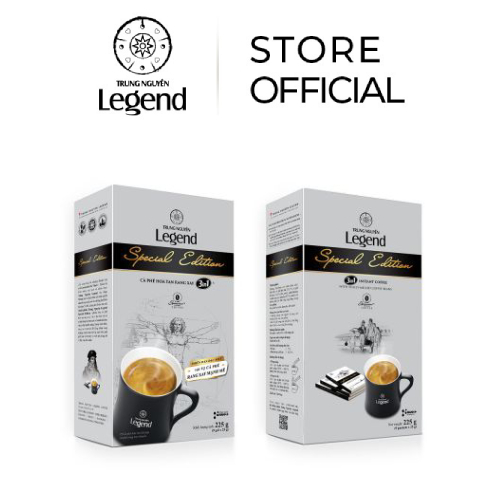Combo 2 cà phê hòa tan trung nguyên special edition - hộp 9 gói
