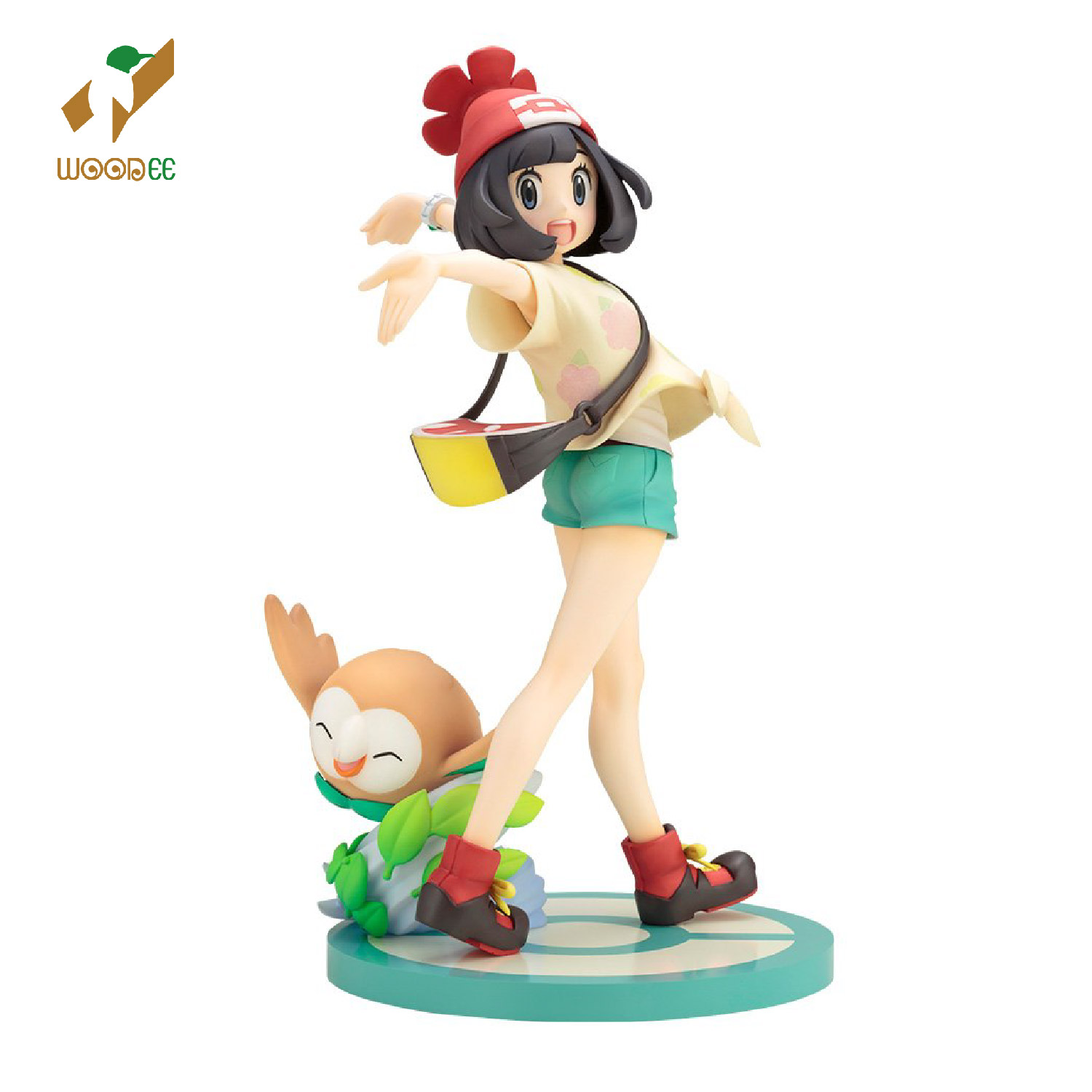 Mô hình huấn luyện viên Pokemon Selena và Rowlet