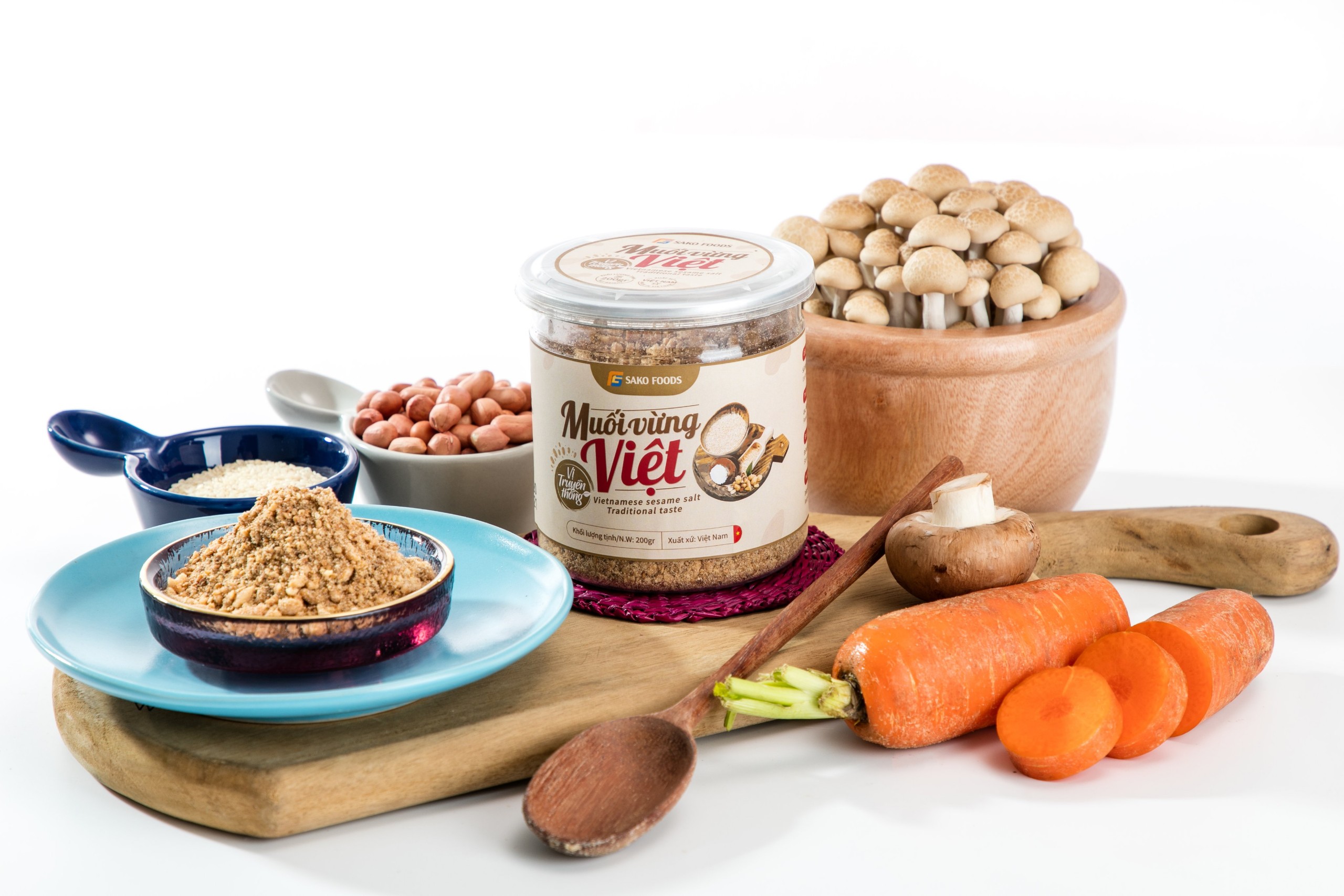 Muối vừng việt vị truyền thống sako foods