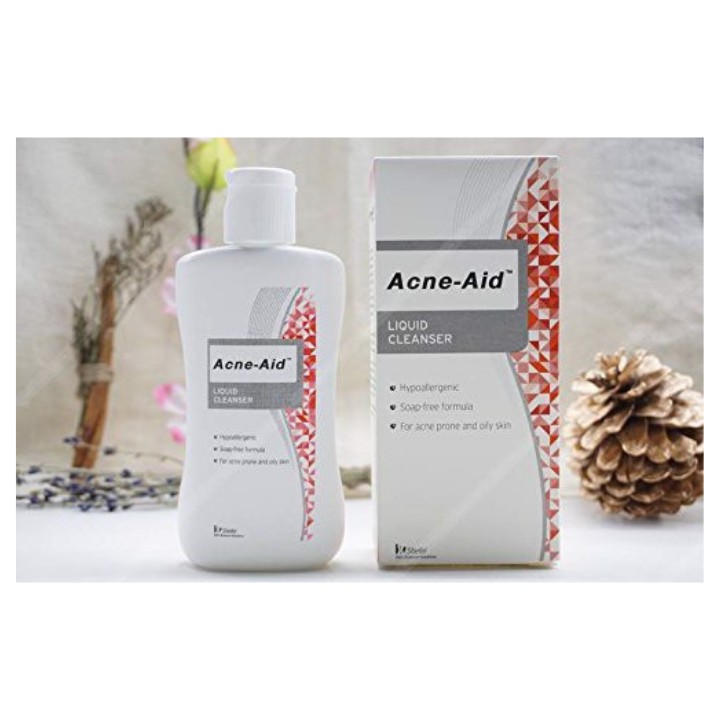 [HCM]Sữa rửa mặt acne aid 100ml thích hợp cho da nhờn và mụn trứng cá chất lượng đảm bảo an toàn đến sức khỏe người sử dụng cam kết hàng đúng mô tả