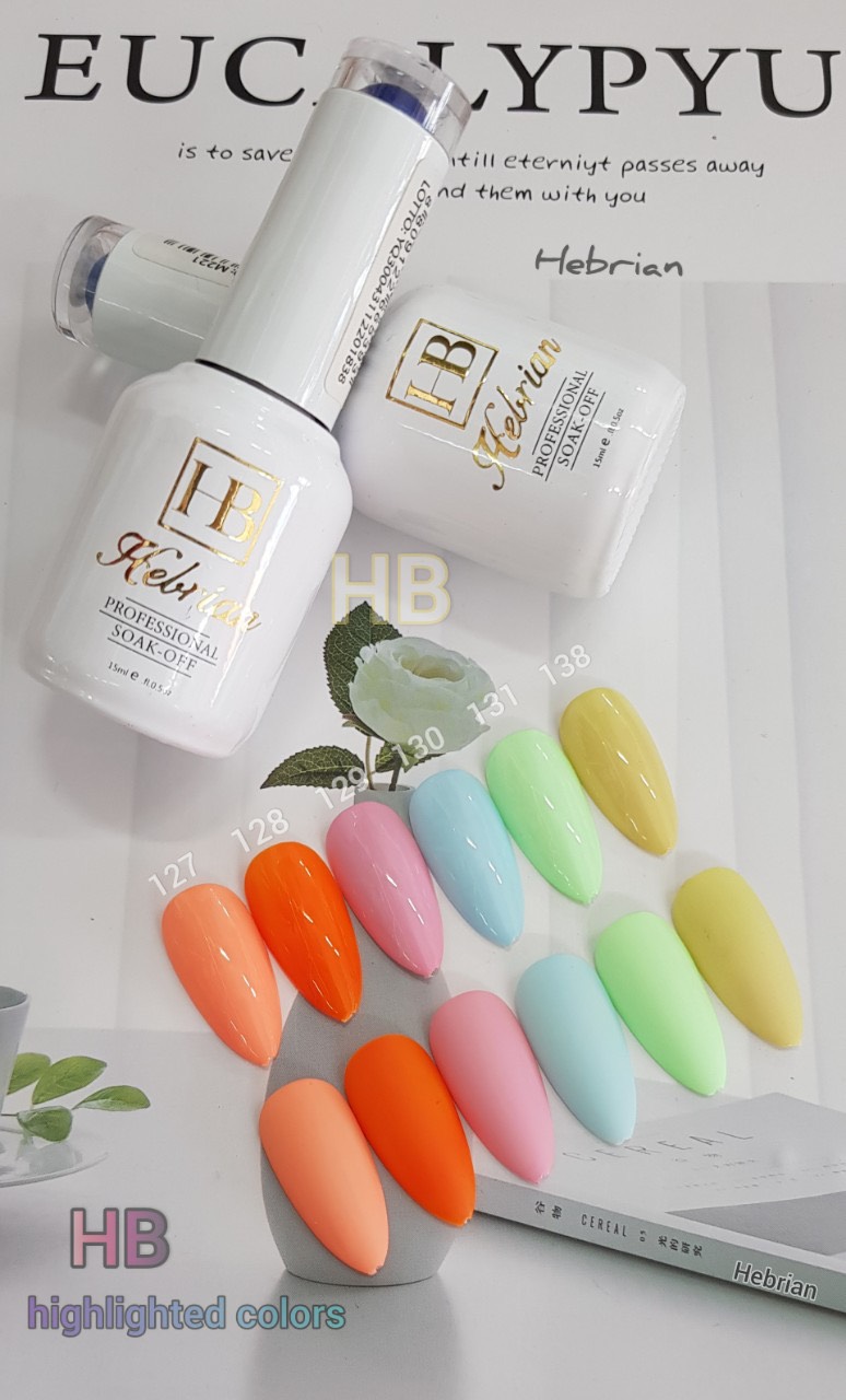 Sơn gel hebrian 15ml - hp bảng màu 27
