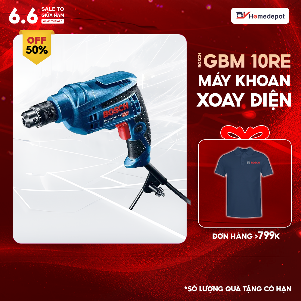 Máy khoan bosch gbm 10 re