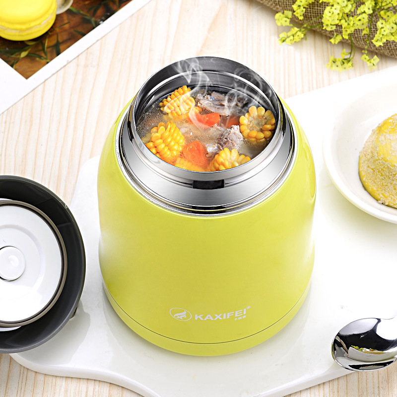 Cốc hầm ủ cháo đa năng Kaxifei cho bé loại to 600ml