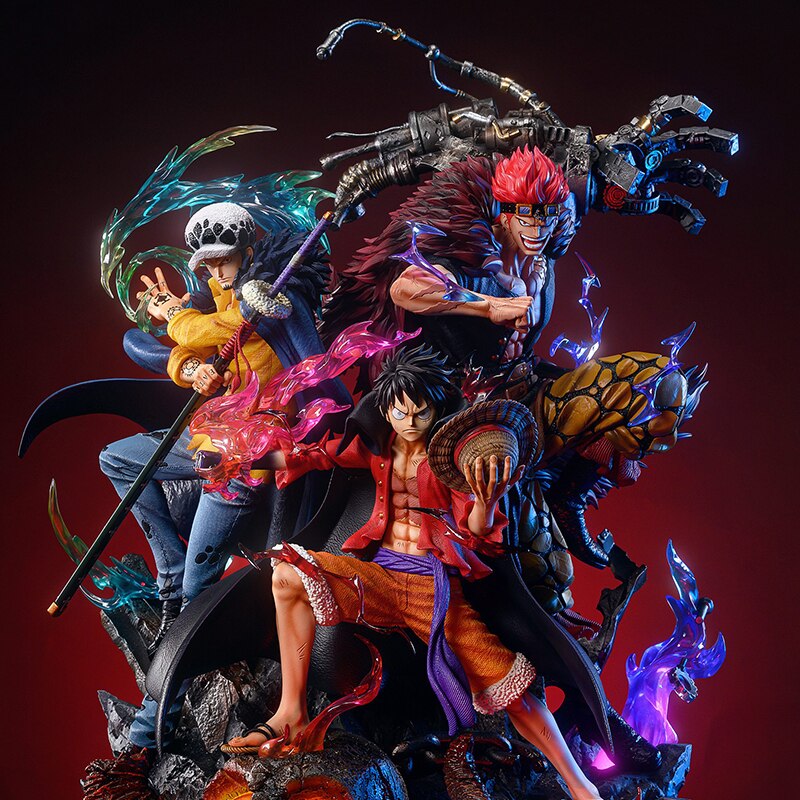 Mh76 - mô hình cao cấp luffy law kid phiên bản nhỏ cao 22cm - mô hình one piece