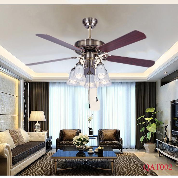 Quạt trần đèn li-qat002 – kiểu dáng cổ điển và sang trọng bảo hành 10 năm