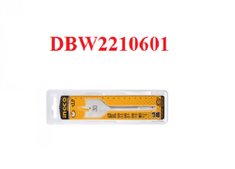 Mũi khoan gỗ đầu dẹp 6x152mm ingco dbw2210601