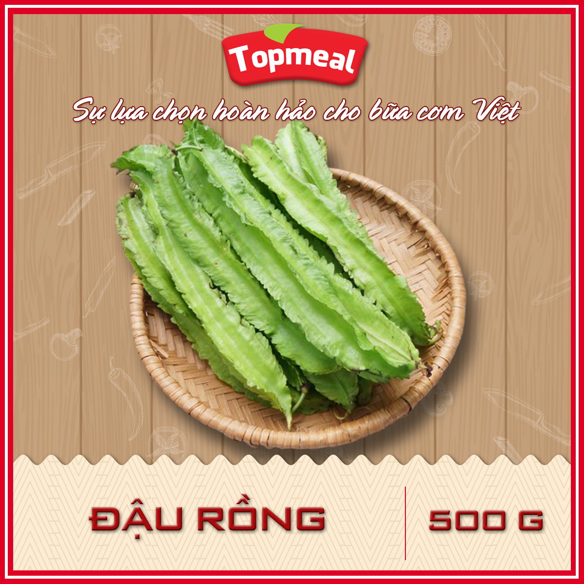 HCM - Đậu rồng (500 g) - [Giao nhanh TPHCM]