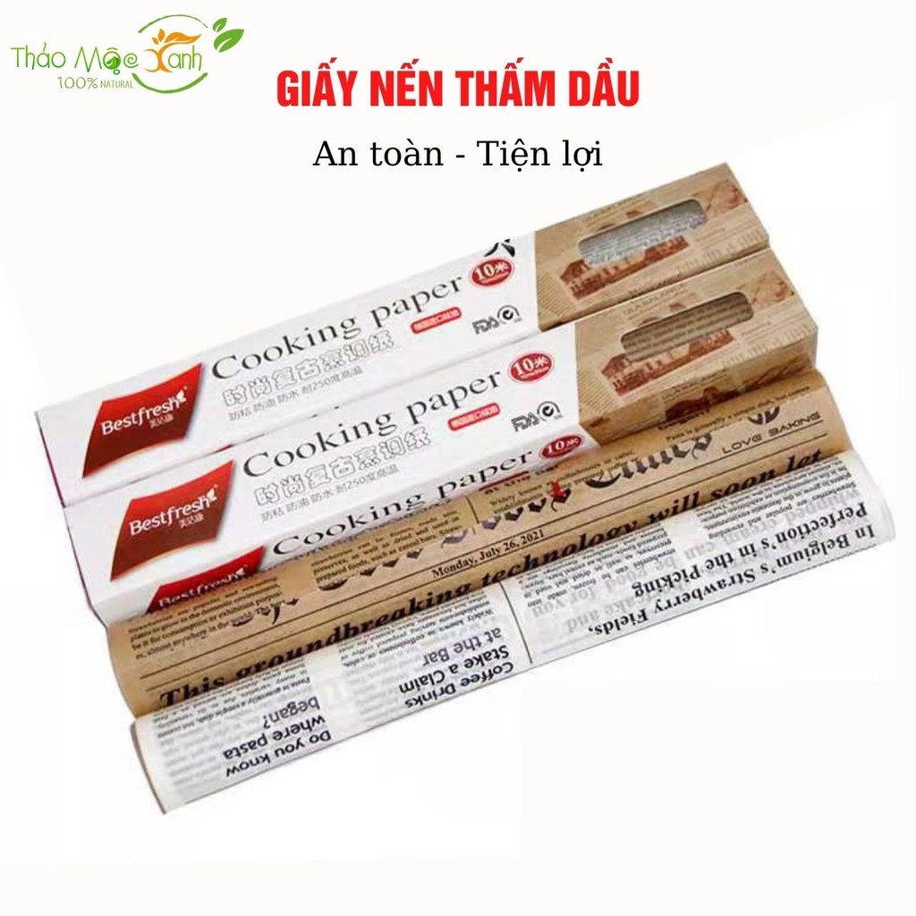 Giấy nến cho nồi chiên không dầu giấy nến nướng bánh