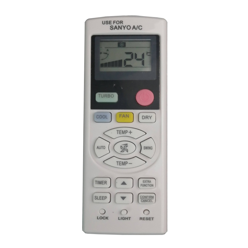Điều Khiển điều hòa SANYO nút hồng