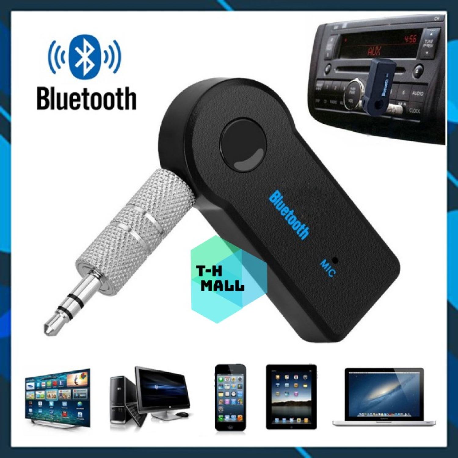 ● thiết bị thu phát âm thanh bluetooth 5.0 bộ phát âm thanh nổi mini bluetooth aux usb 3.5mm cho tai nghe pc tv dvd