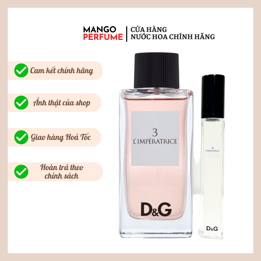 Nước hoa chiết nữ D&G Anthology L'Imperatrice 3 EDP