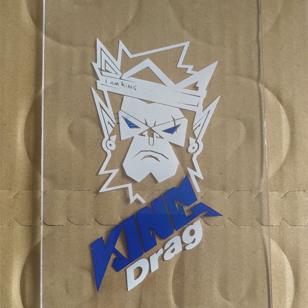 [HCM]Mica che phuộc KingDrag (màu chữ giao NGẪU NHIÊN)