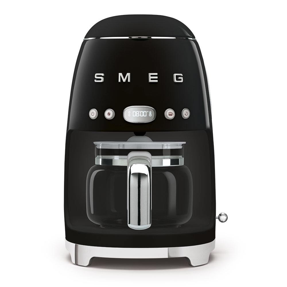 Máy pha cafe smeg dcf02bleu màu đen 1.4l, 1050w, màn hình kỹ thuật số