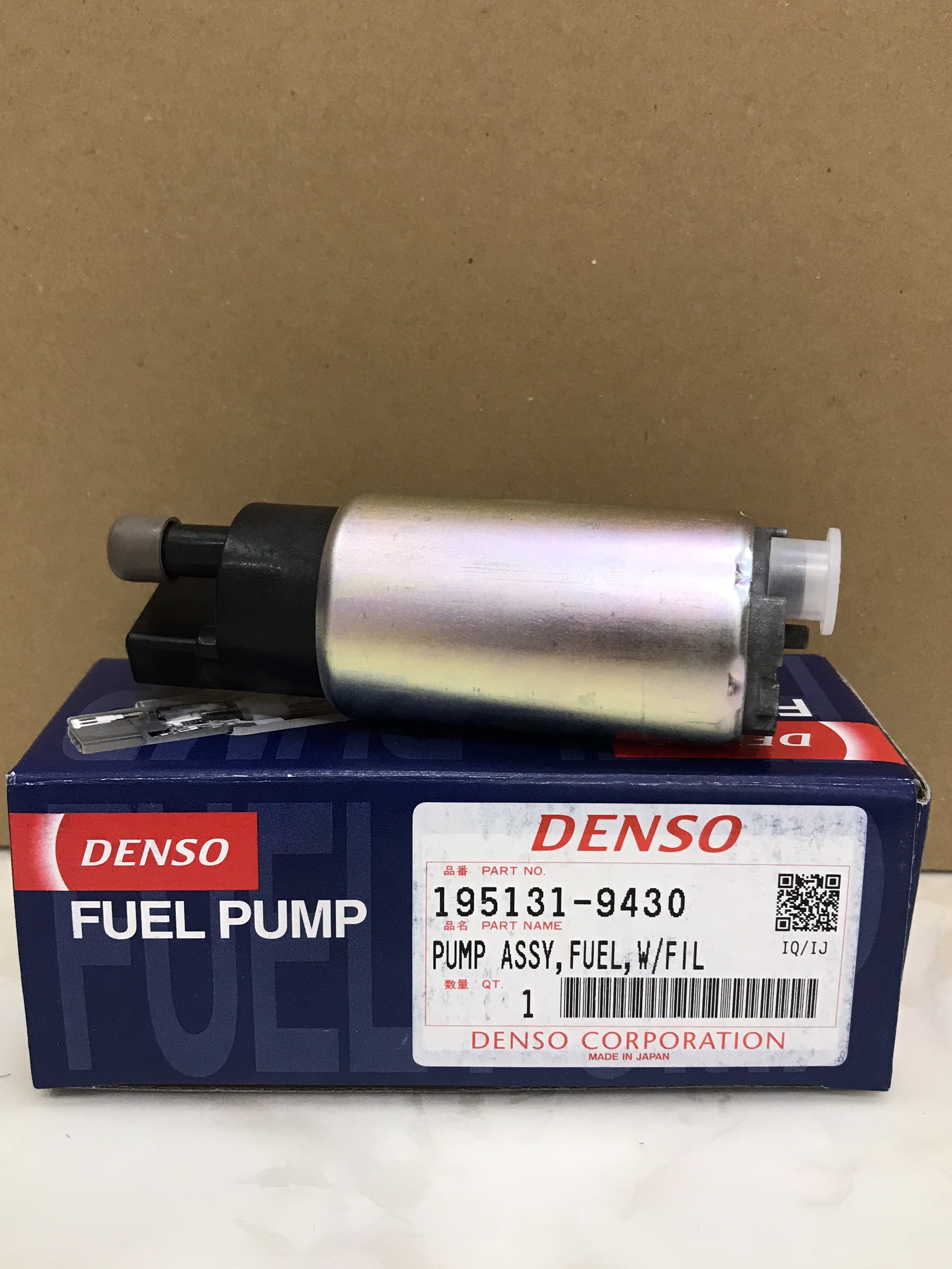 Bơm xăng CHÍNH HÃNG DENSO JAPAN GHIM LỚN 9430-9520