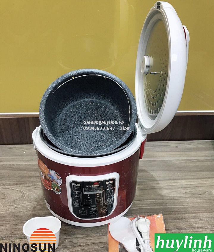 Nồi cơm điện tách đường ninosun nns-868 new. hàng chính hãng bảo hành 1 năm.