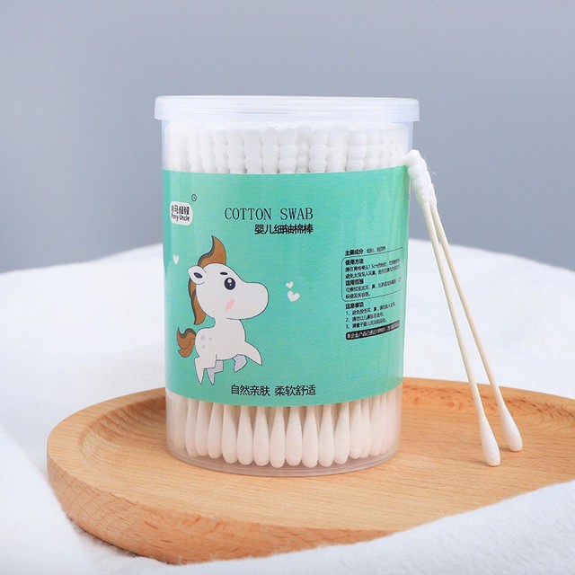 Tăm Bông Ngoáy Tai Sợi Tre Kháng Khuẩn An Toàn Cho Bé,Tăm Bông Ngoáy Tai Cho Trẻ Sơ Sinh