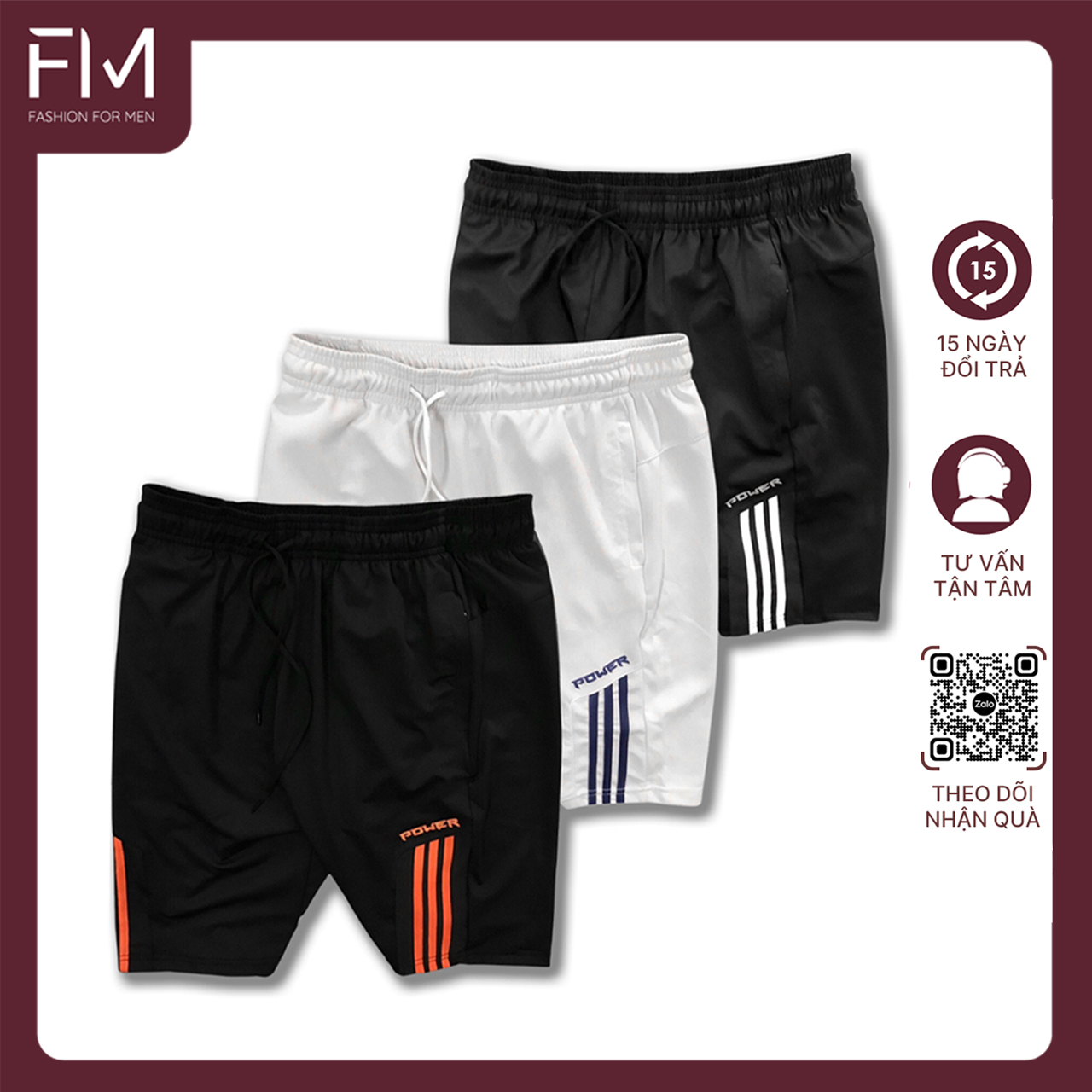 Quần short thể thao nam, quần tập gym chất thun thể thao cực thấm mồ hôi  - FORMEN SHOP - FMPS135