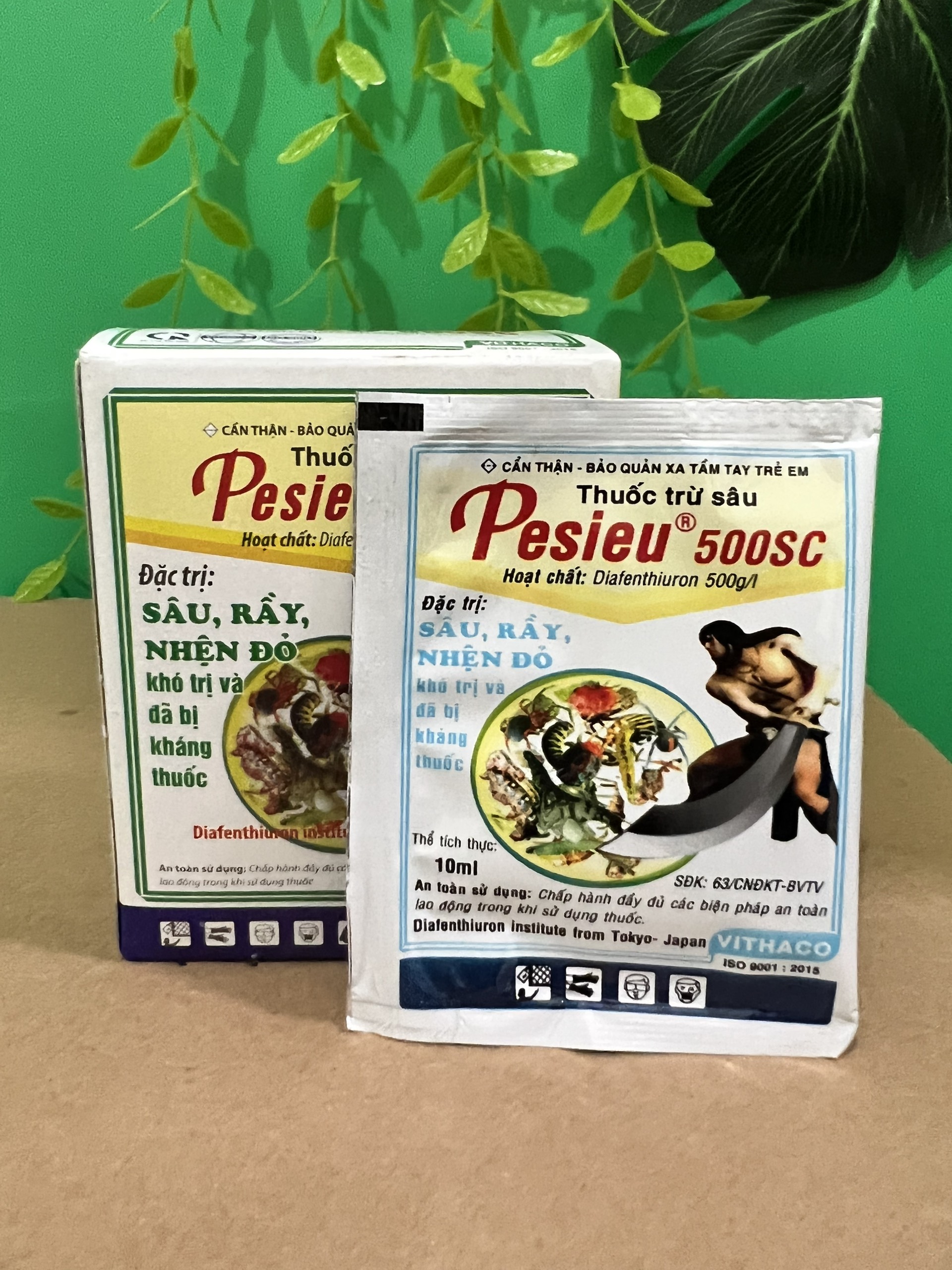 Pesieu 5SC trừ sâu hại, rầy, rệp, nhện đỏ dành cho các loại hoa cây cảnh