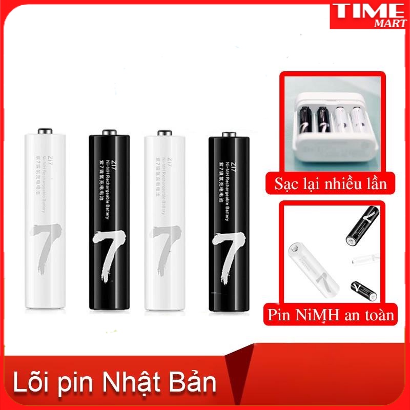 Pin AAA Xiaomi Zi7 sạc được nhiều lần chính hãng. Tuổi thọ cao