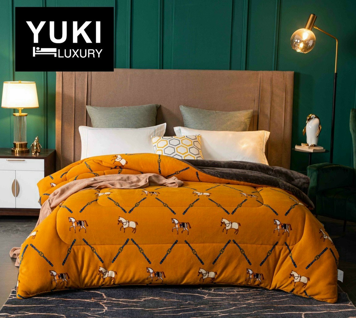 Chăn lông cừu yuki nhật bản cao cấp -tranlanshop