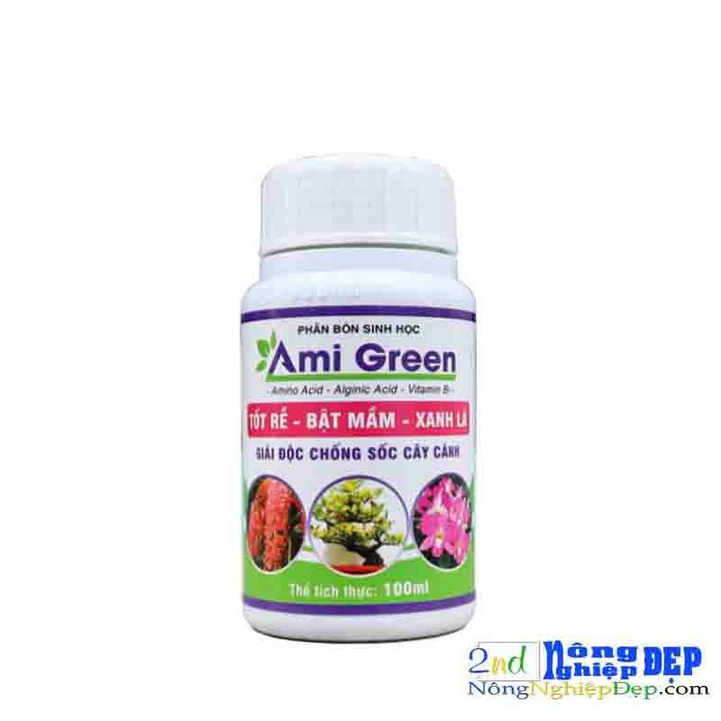 Phân Bón Sinh Học Ami Green – kích mầm, kích rễ