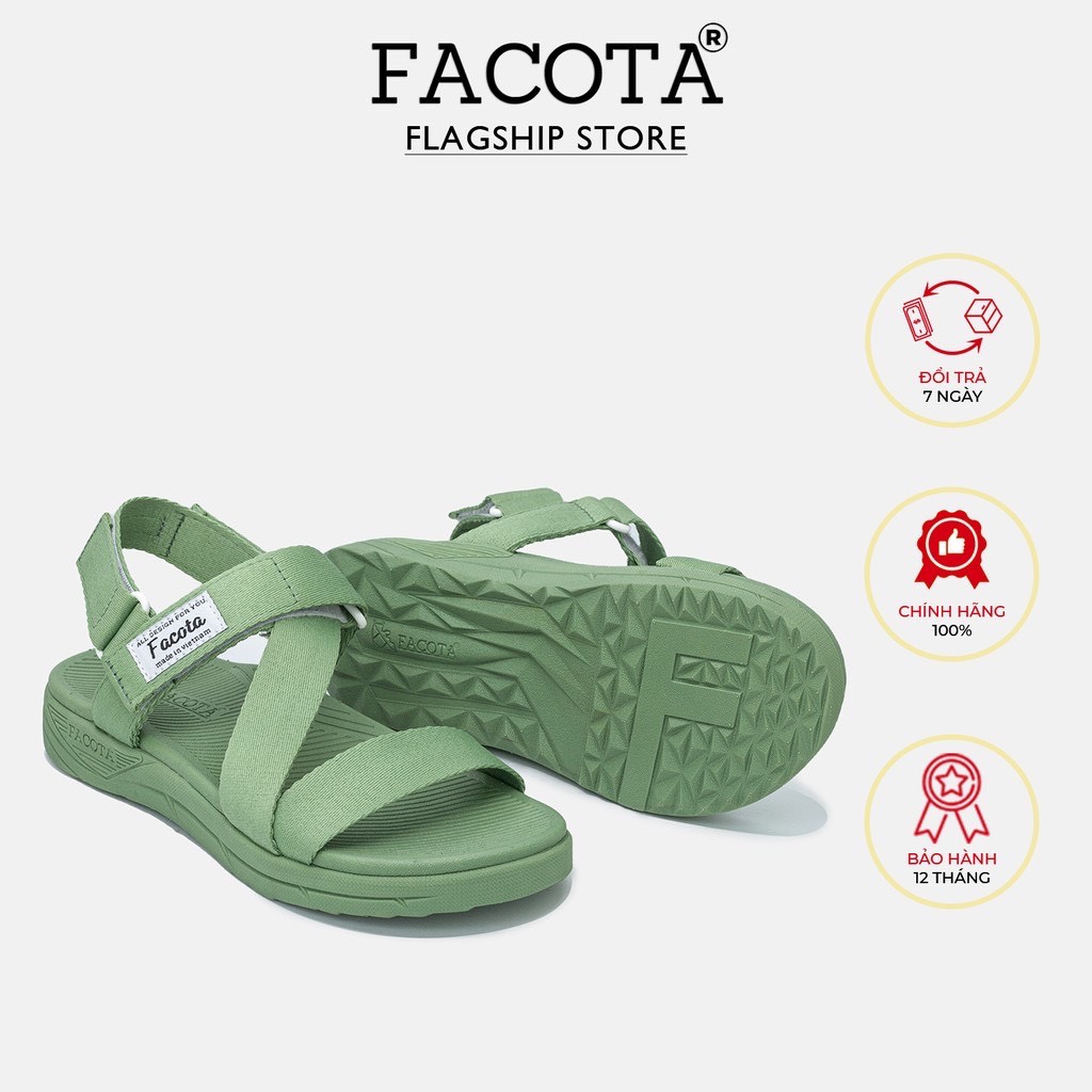 Giày Sandal Unisex thể thao Facota NN12