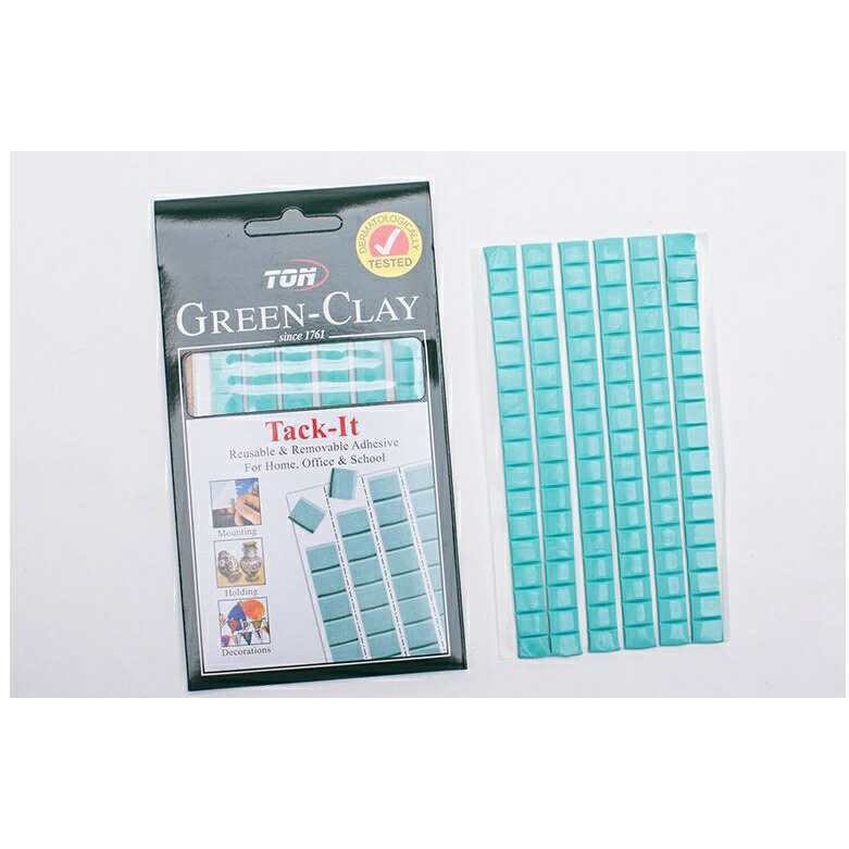 Keo đa năng dán móng Nail giả tập vẽ, keo cao su xanh đã năng, đất sét dán móng giả 102 miếng