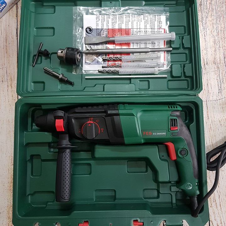 MÁY KHOAN BÊ TÔNG, KHOAN TƯỜNG FEG 2606SRE - 800W