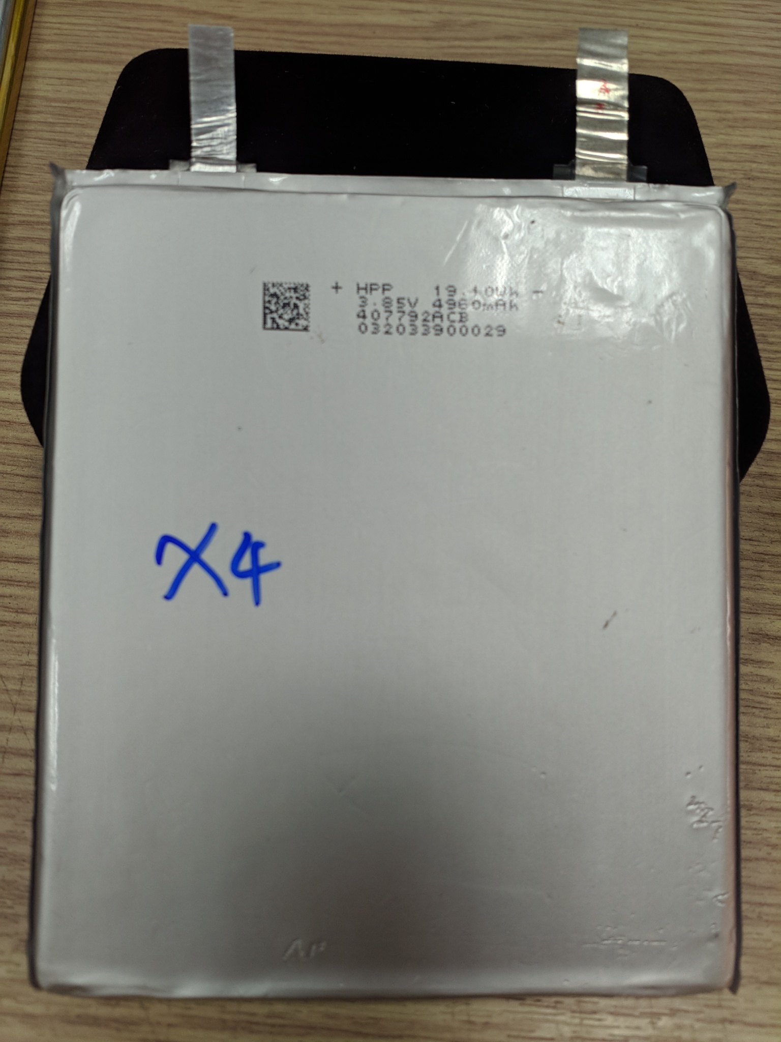 Pin sạc lipo - pin lithium polymer 4960-5000mah chuẩn dung lượng kích cỡ 407792 ; 3279117