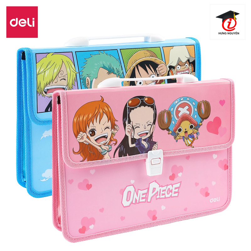 Cặp học sinh 2 ngăn one piece f620
