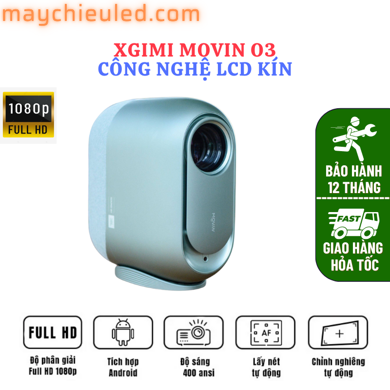 Máy chiếu Xgimi Movin O3 - Siêu phẩm giá rẻ từ Xgimi