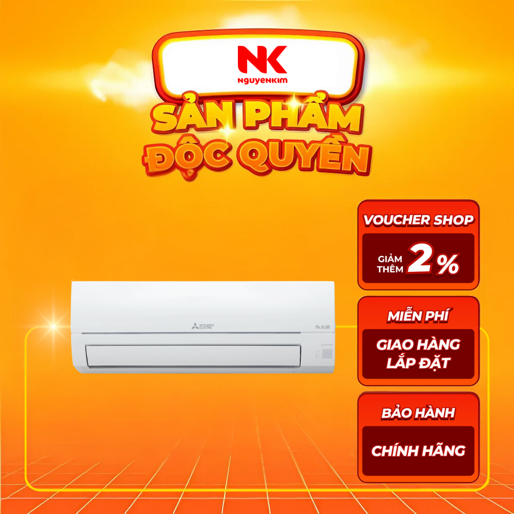 Mitsubishi MSY/MUY-JW35VF - Điều Hòa 9000 BTU Inverter (1 chiều)