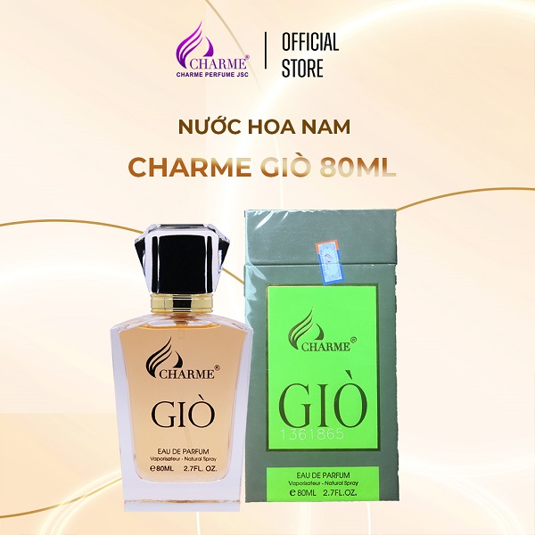 [HCM]Nước hoa nam Giò - NHẸ NHÀNG VÀ NAM TÍNH (10ML - 80ML)