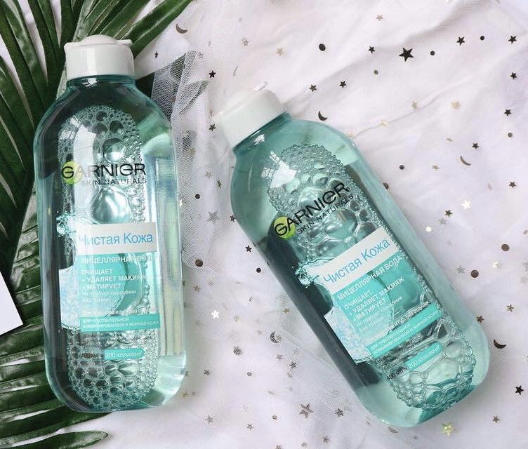 Nước tẩy trang GARNIER nội địa Nga dịu nhẹ cho da