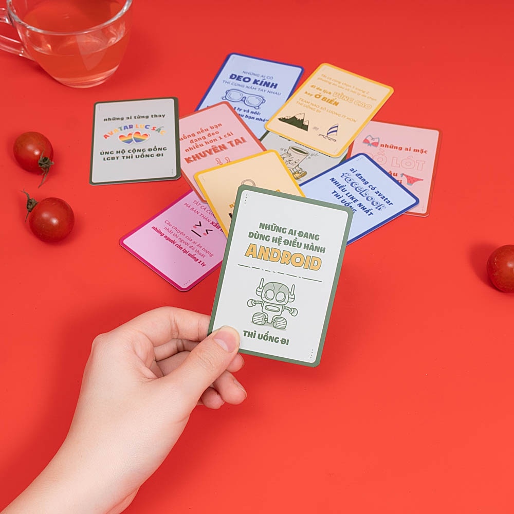 ❐ Bộ bài HUỆ - Drinking game hot trend gây bùng nổ cuộc vui liên hoan làm bạn vừa say vừa cười như điên trên bàn nhậu