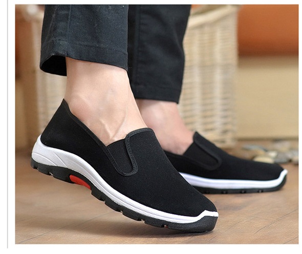 [HCM]Giày nam slip on vải trơn SM028