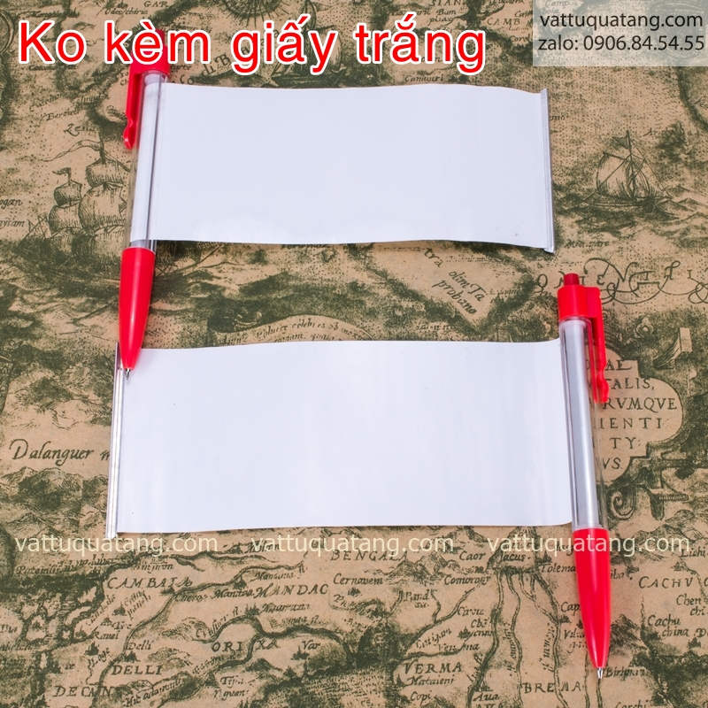 [HCM]Combo 50 cái Phôi bút viết bi banner, chưa in ấn