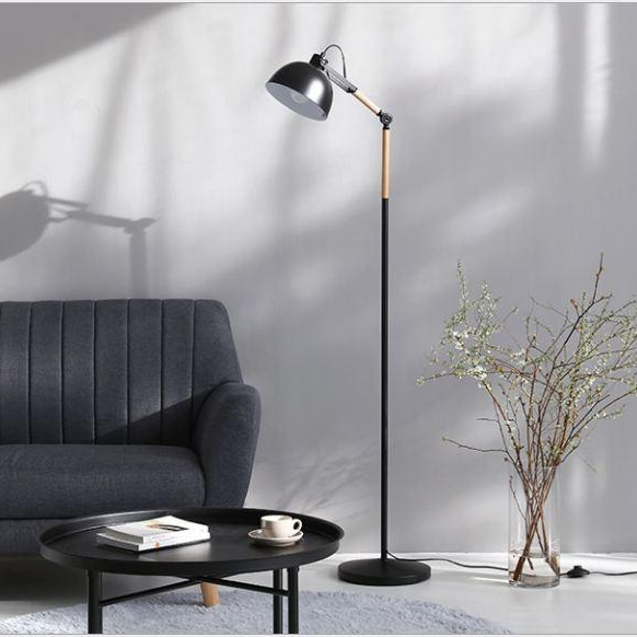 Đèn đứng để sàn trang trí phòng khách cao cấp kèm bóng LED MONOLA tặng kèm bóng LED cao cấp