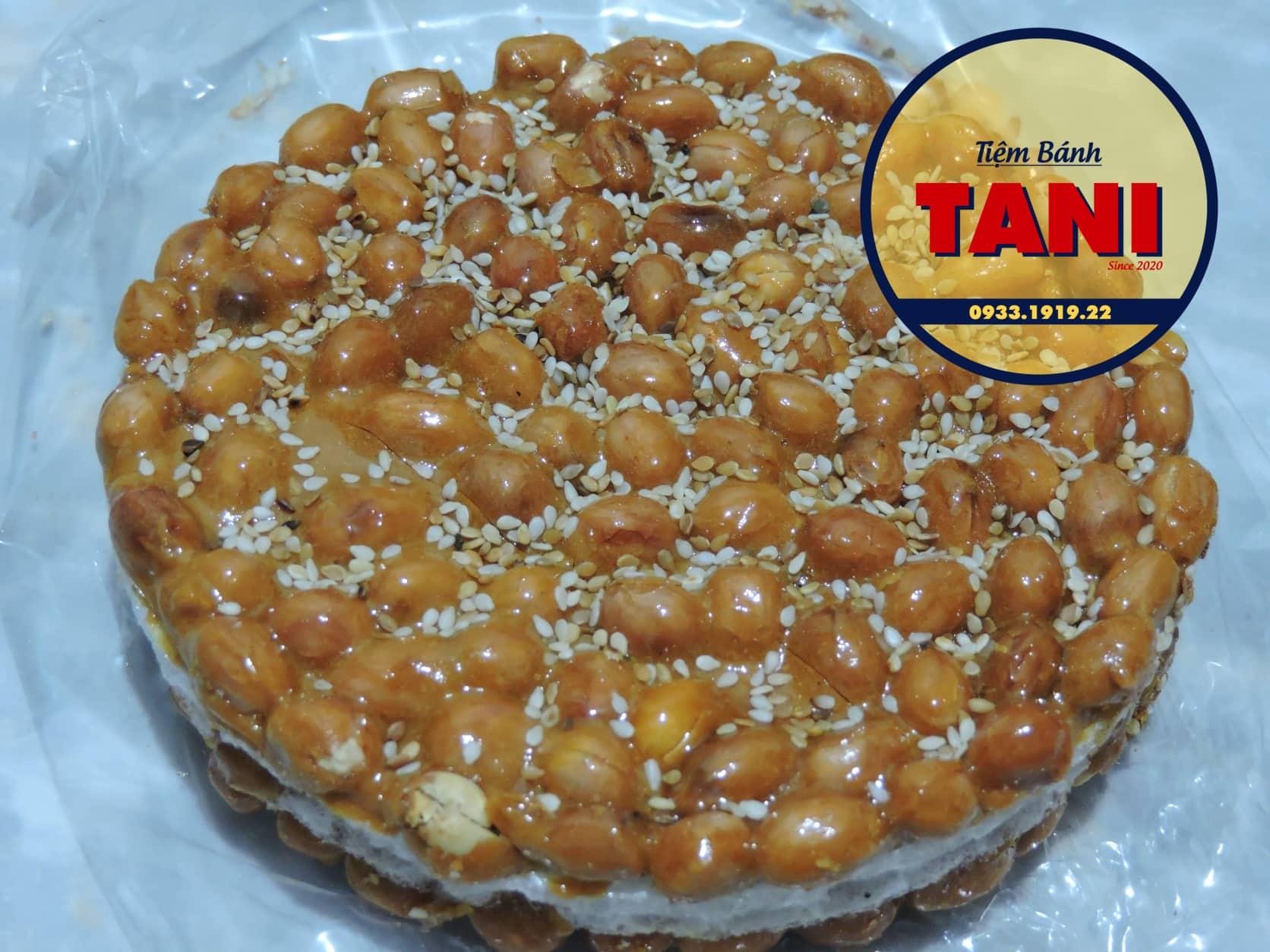 Đặc sản Tây Ninh [ 1 bịch ] Kẹo đậu phộng Tây Ninh loại (2 miếng 1 bịch)