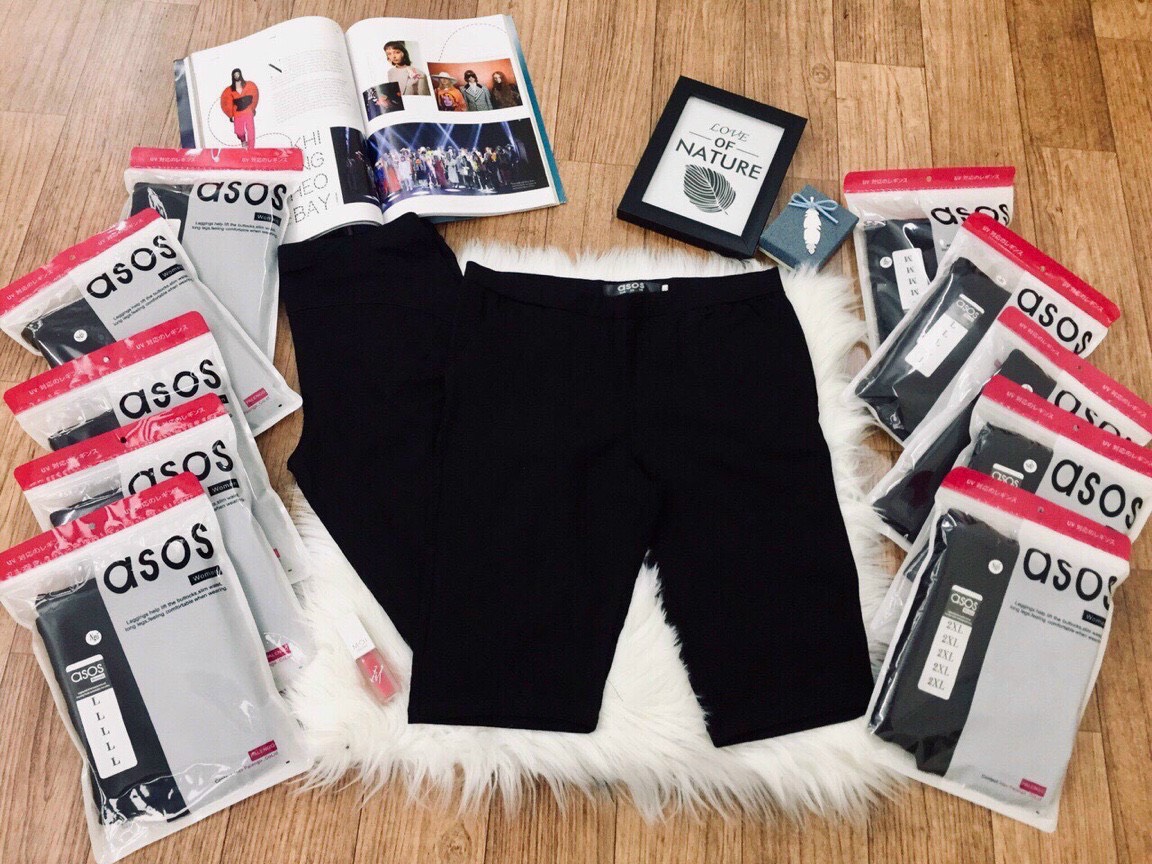 [Sẵn hàng] Quần Legging Ngố Nữ  💝Legging ngố  ASSOS nâng mông SIÊU SIÊU HOT 📌📌