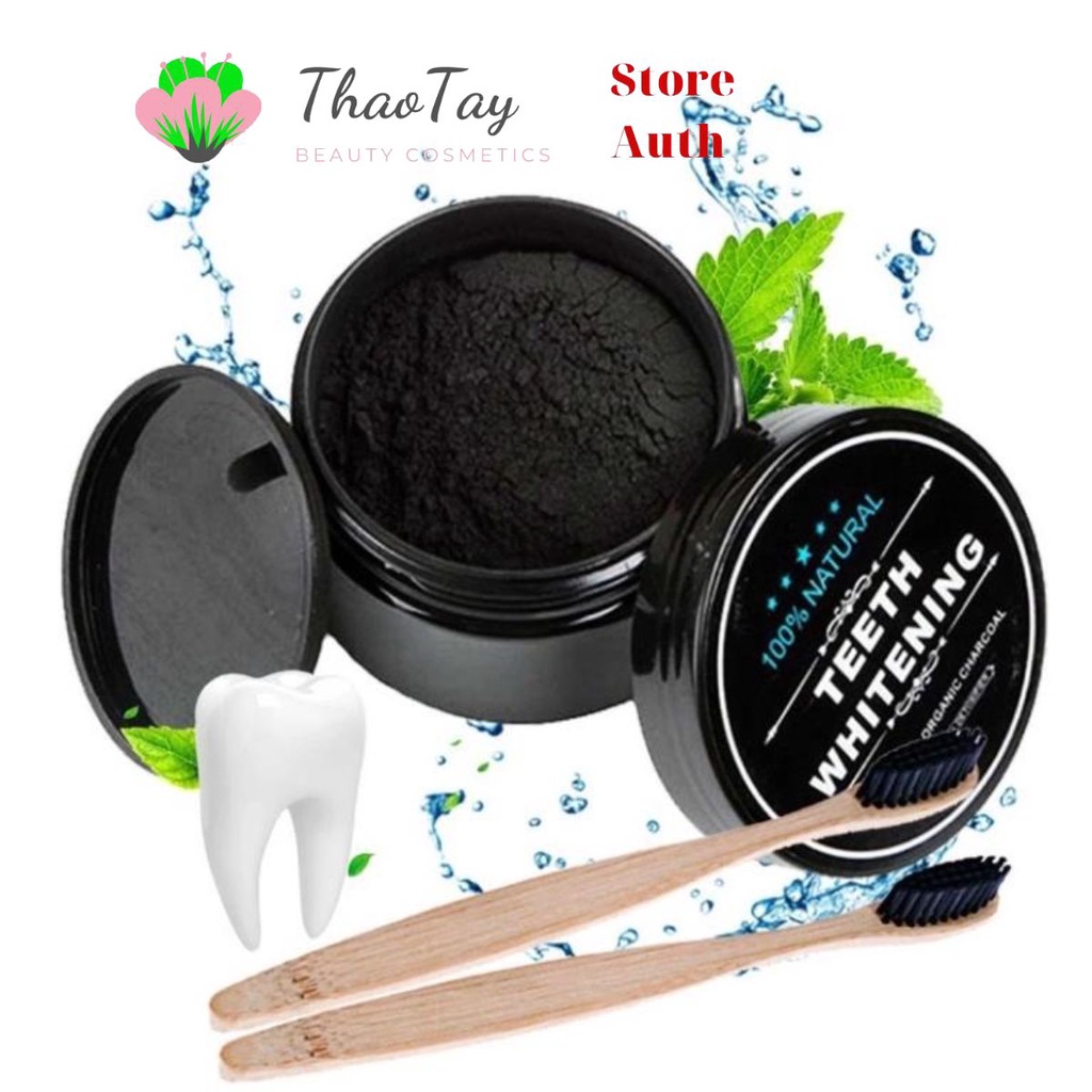 Bột trắng răng than tre cho hàm răng trắng sáng 30gr